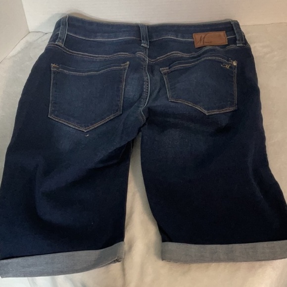 Mavi Dark Blue Jean Shorts - Picture 2 of 8